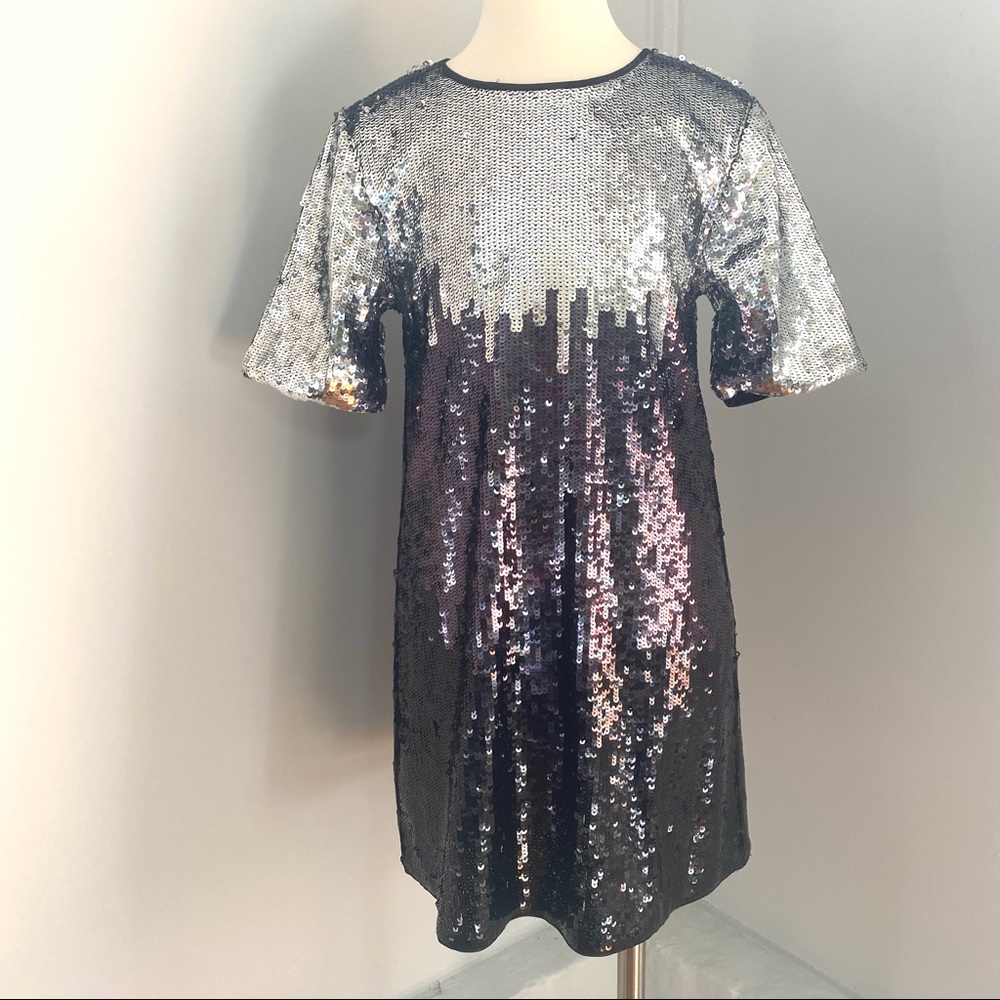 LA PICCOLA DANZA Sequin Dress Girls SZ 8
